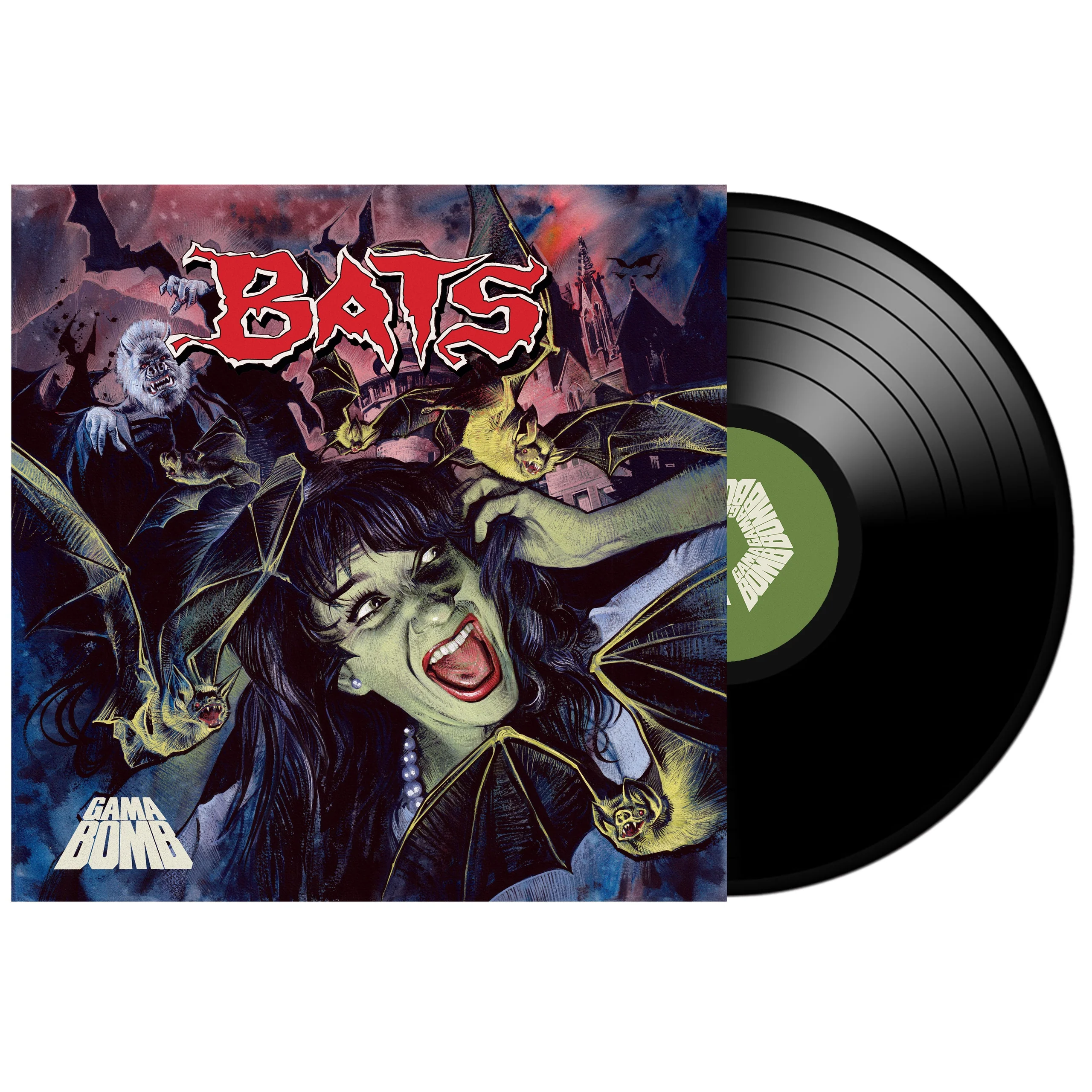 Gama Bomb BATS LP on Various Color Vinyl