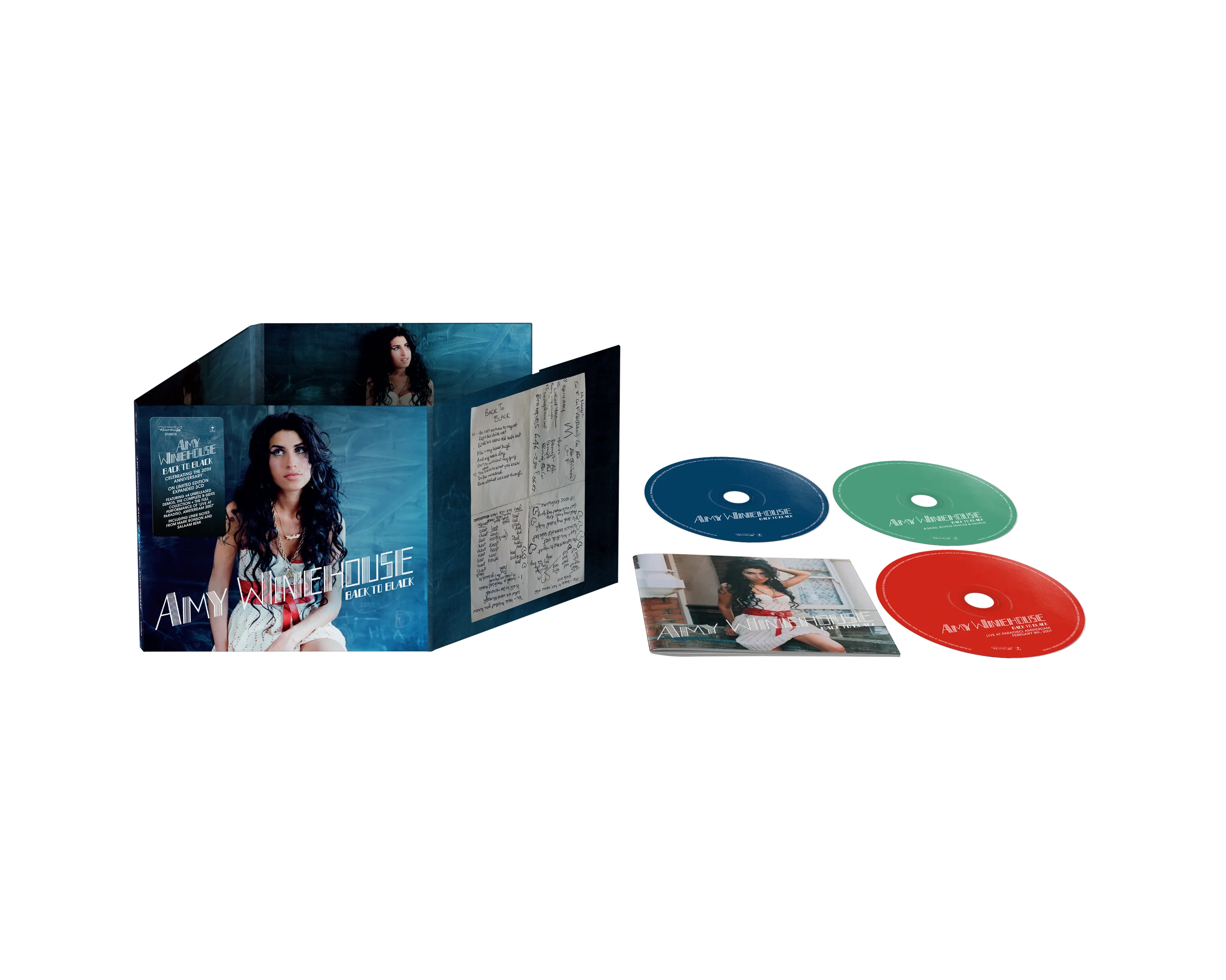 AMY WINEHOUSE 'BACK TO BLACK' 20TH ANNIVERSARY 3CD