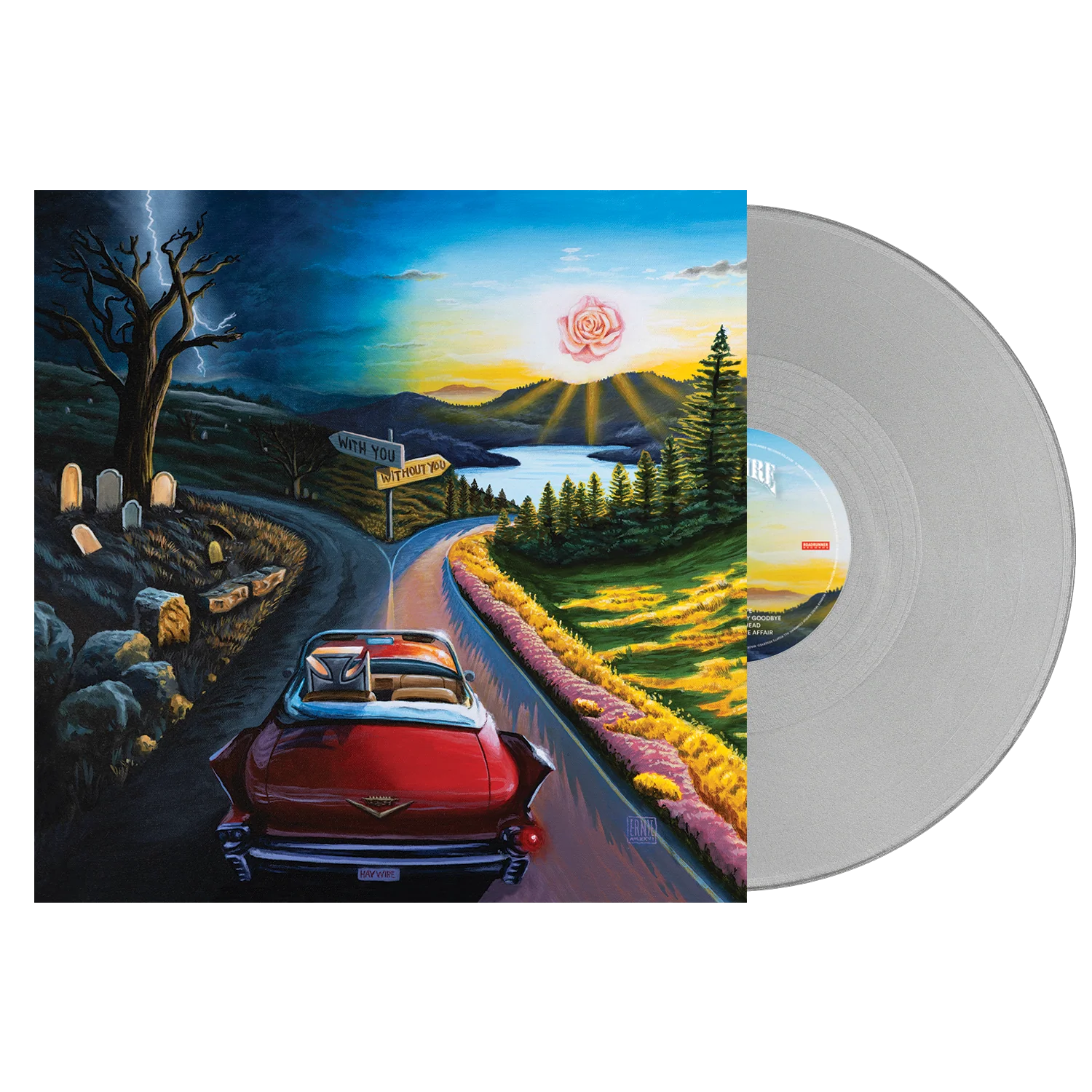 HAYWIRE 617 I Don't Wanna Say GOODBYE LP on Silver Vinyl, Limited to 300 Copies