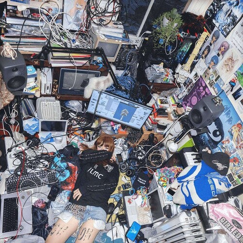 NINAJIRACHI 'I LOVE MY COMPUTER' LP Blue/White Galaxy Vinyl