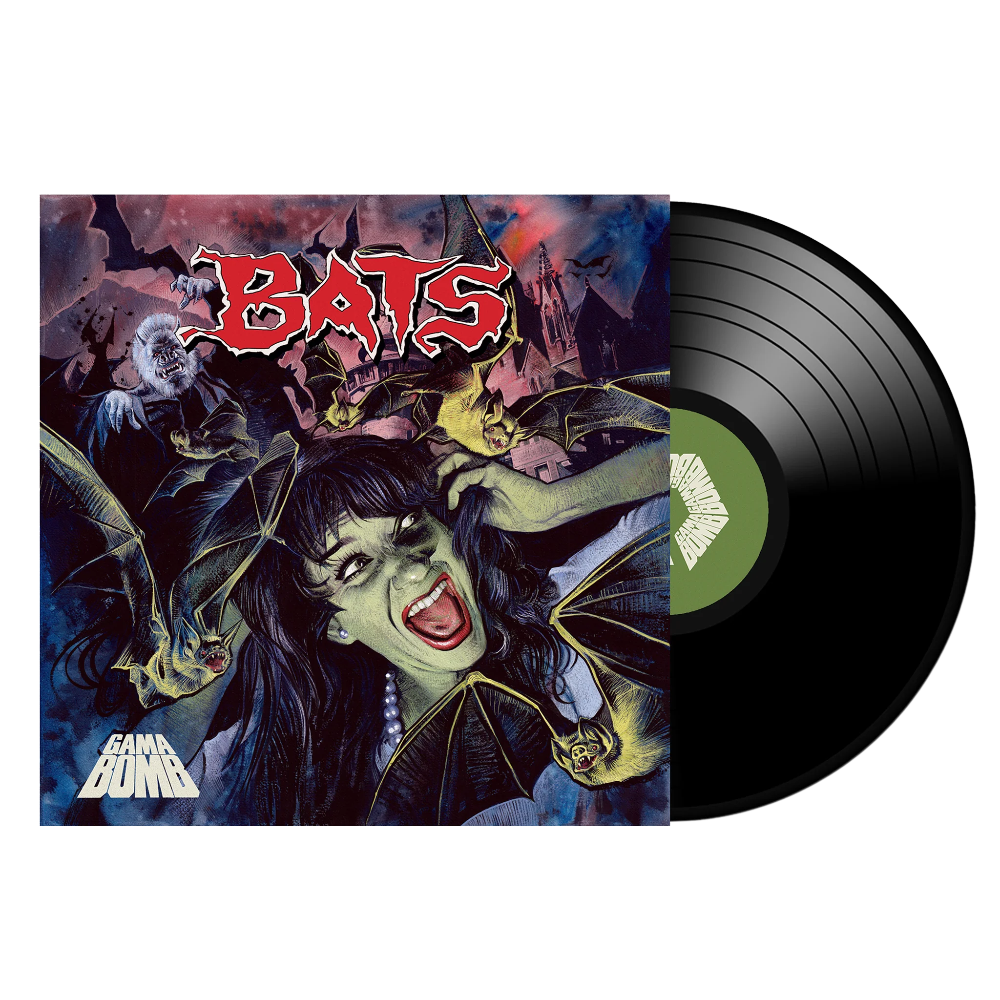 Gama Bomb BATS LP on Various Color Vinyl