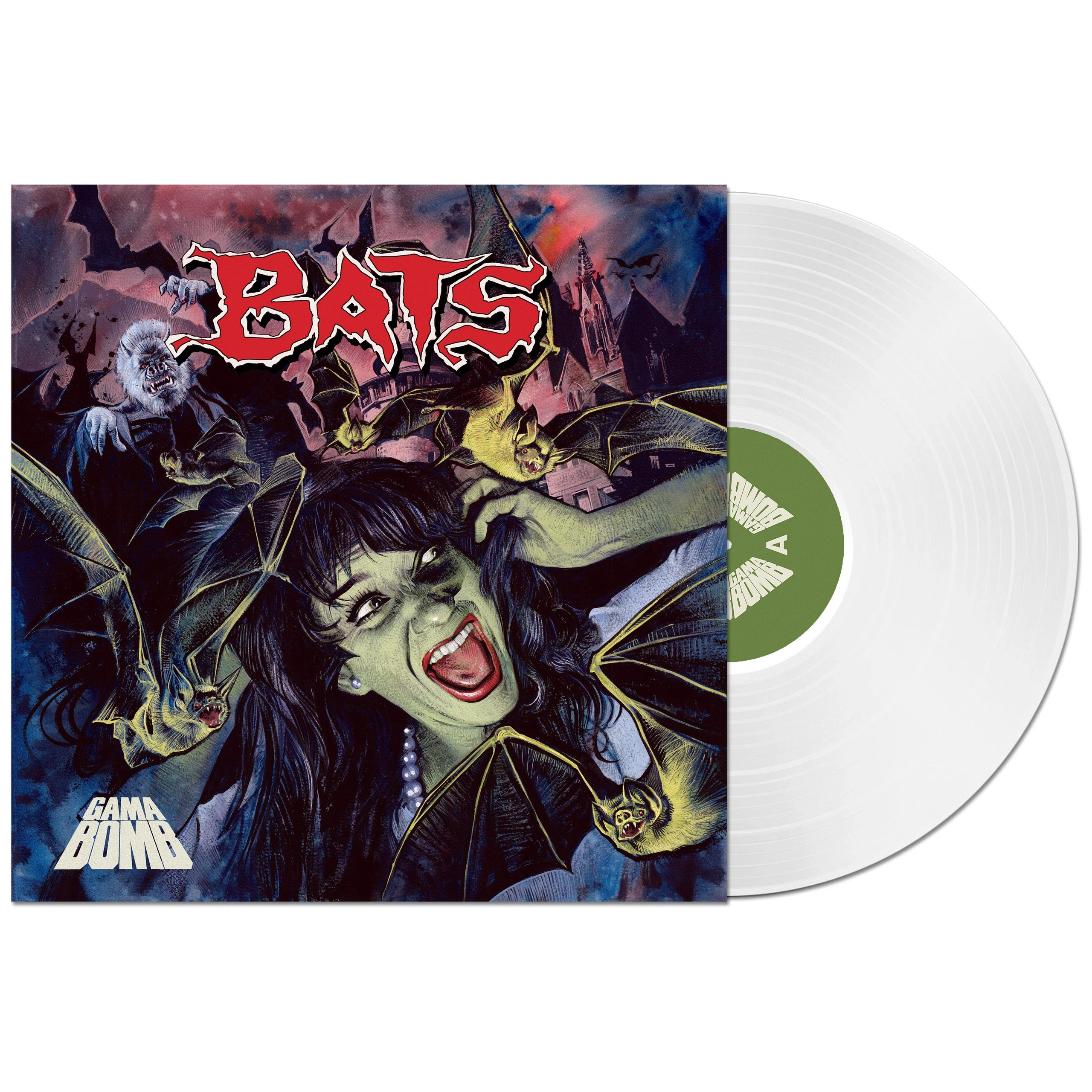 Gama Bomb BATS LP on Various Color Vinyl
