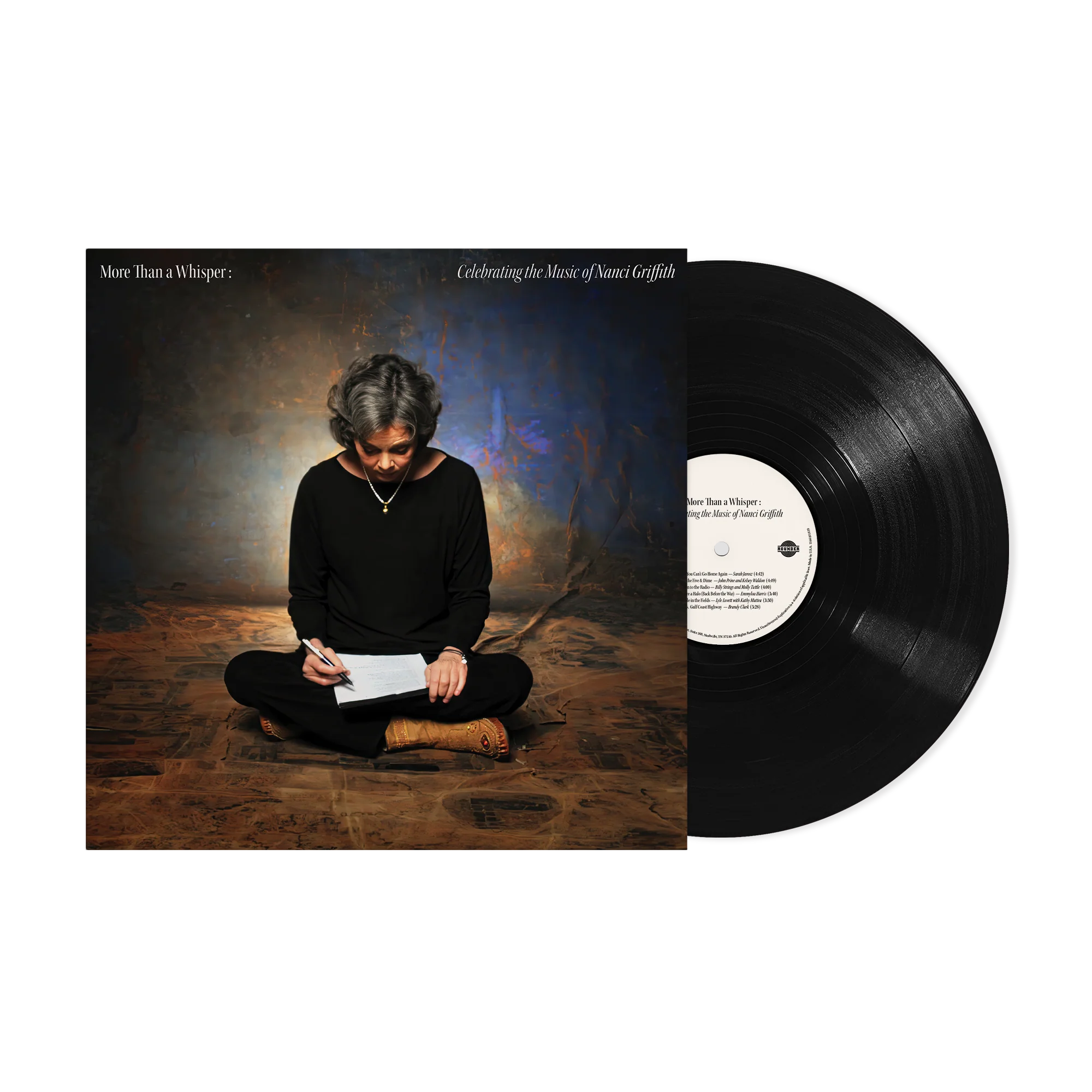 VARIOUS ARTISTS 'MORE THAN A WHISPER: CELEBRATING THE MUSIC OF NANCI GRIFFITH' LP (Black Vinyl)