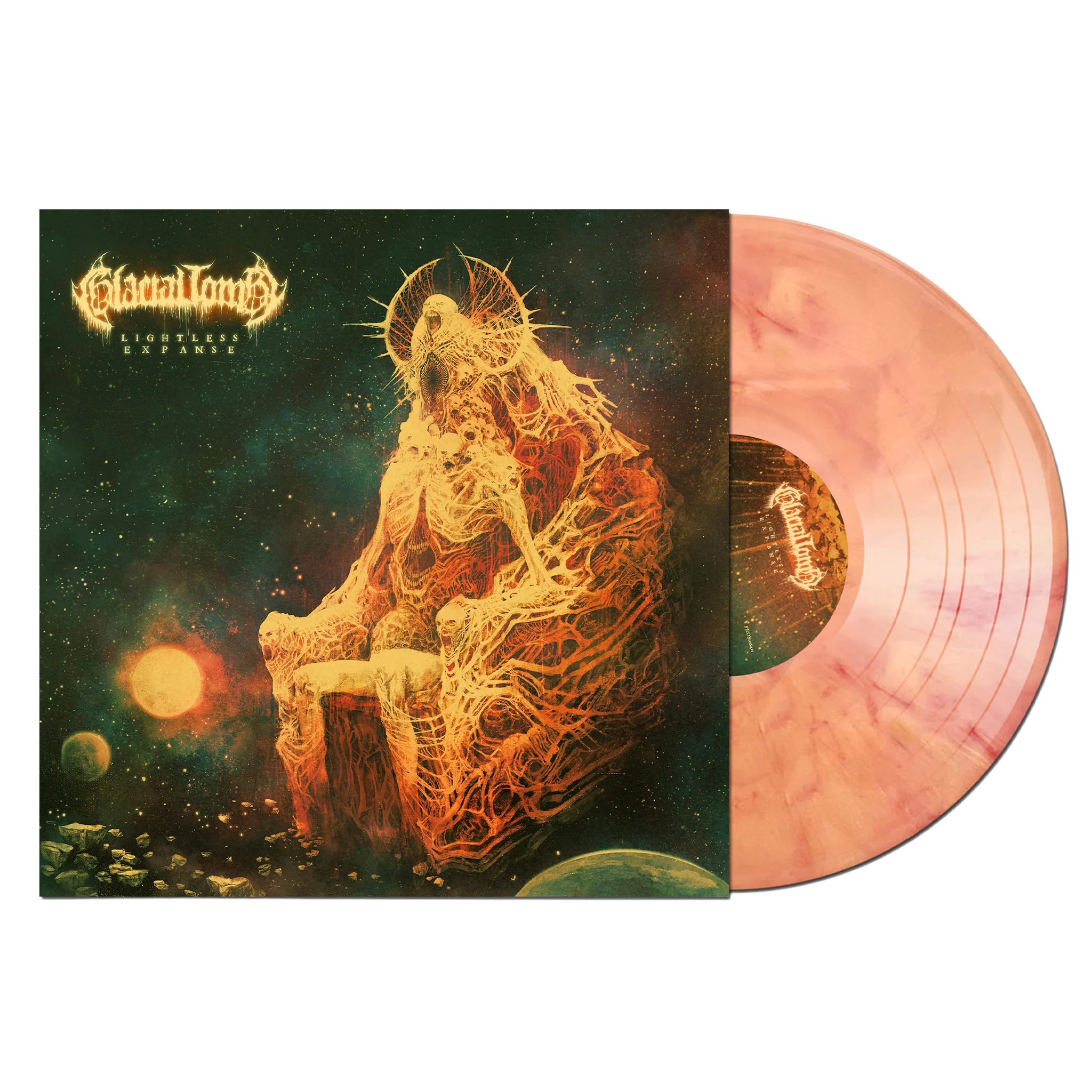 GLACIAL TOMB 'LIGHTLESS EXPANSE' LP (Crimson Decay Vinyl)