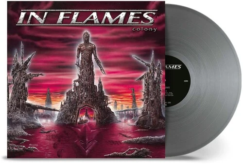 IN FLAMES 'COLONY' LP 25th Anniversary Edition on Silver Vinyl