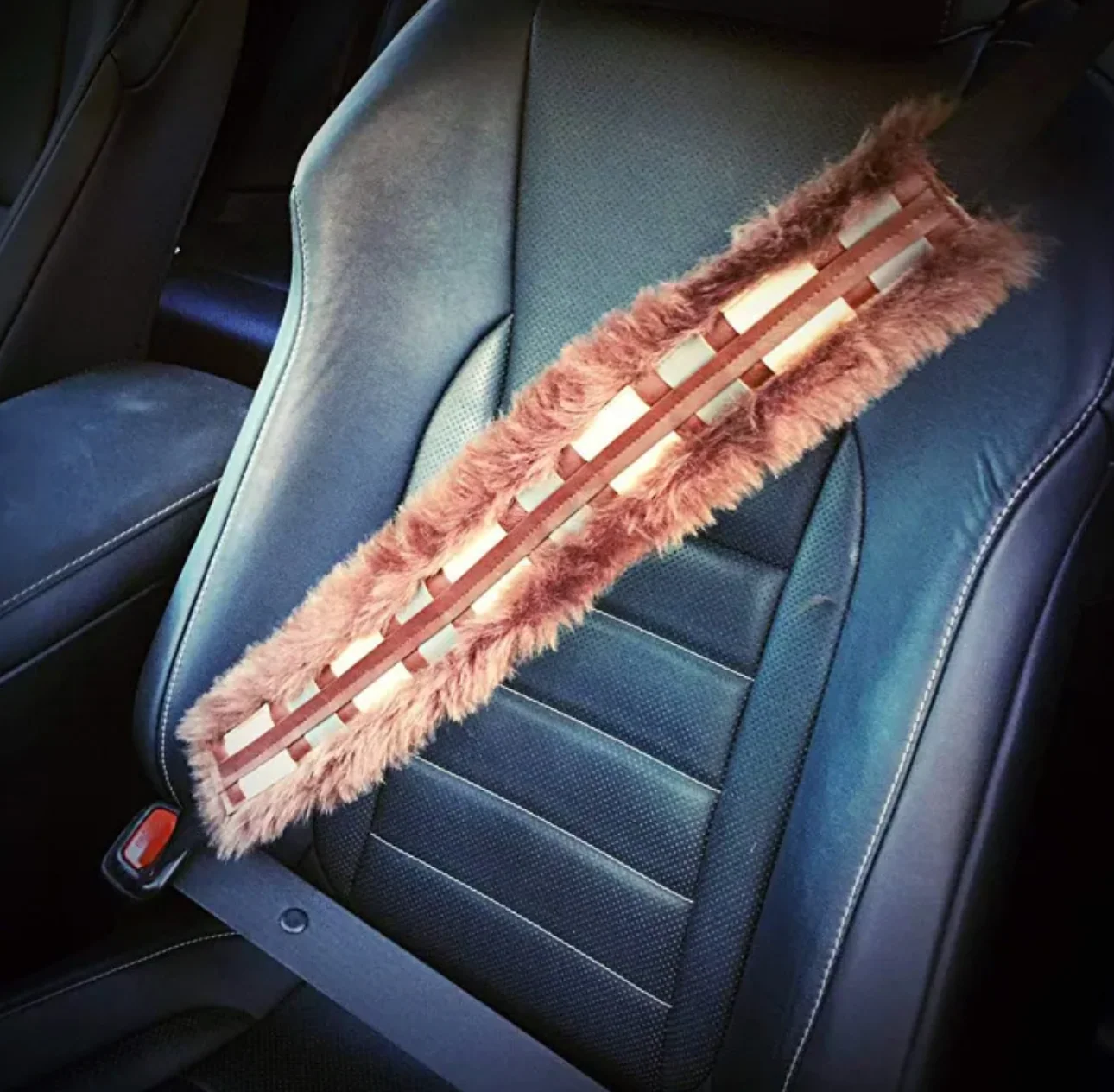 CHEWBELTA Seat Belt Cover Padded Neck and Shoulder Strap Protector