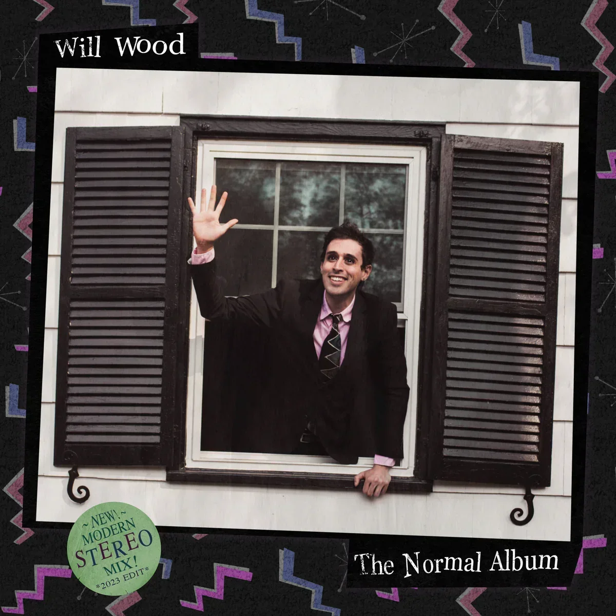 WILL WOOD 'THE NORMAL ALBUM' LP on Ghostly Green Vinyl