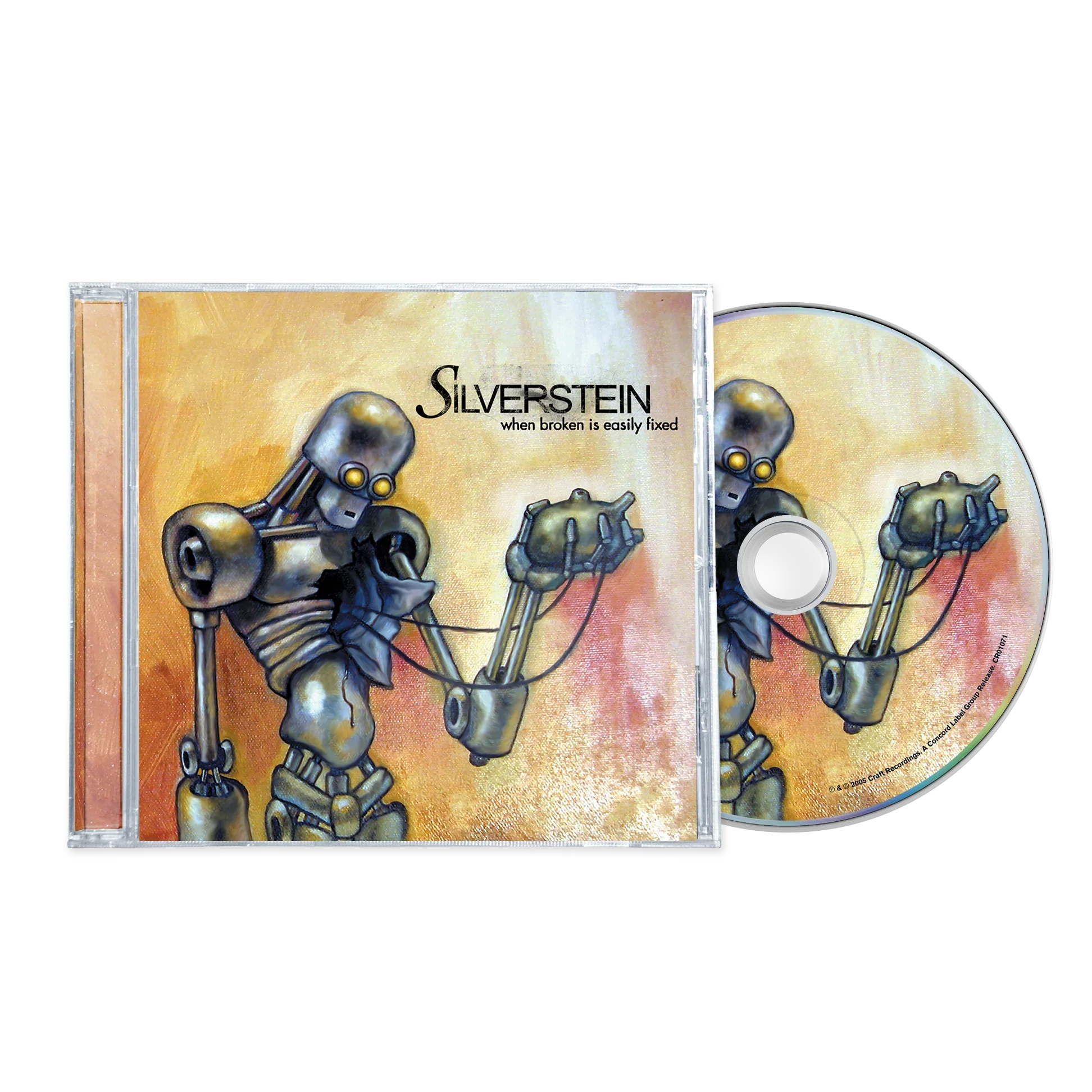 SILVERSTEIN ‘WHEN BROKEN IS EASILY FIXED’ CD