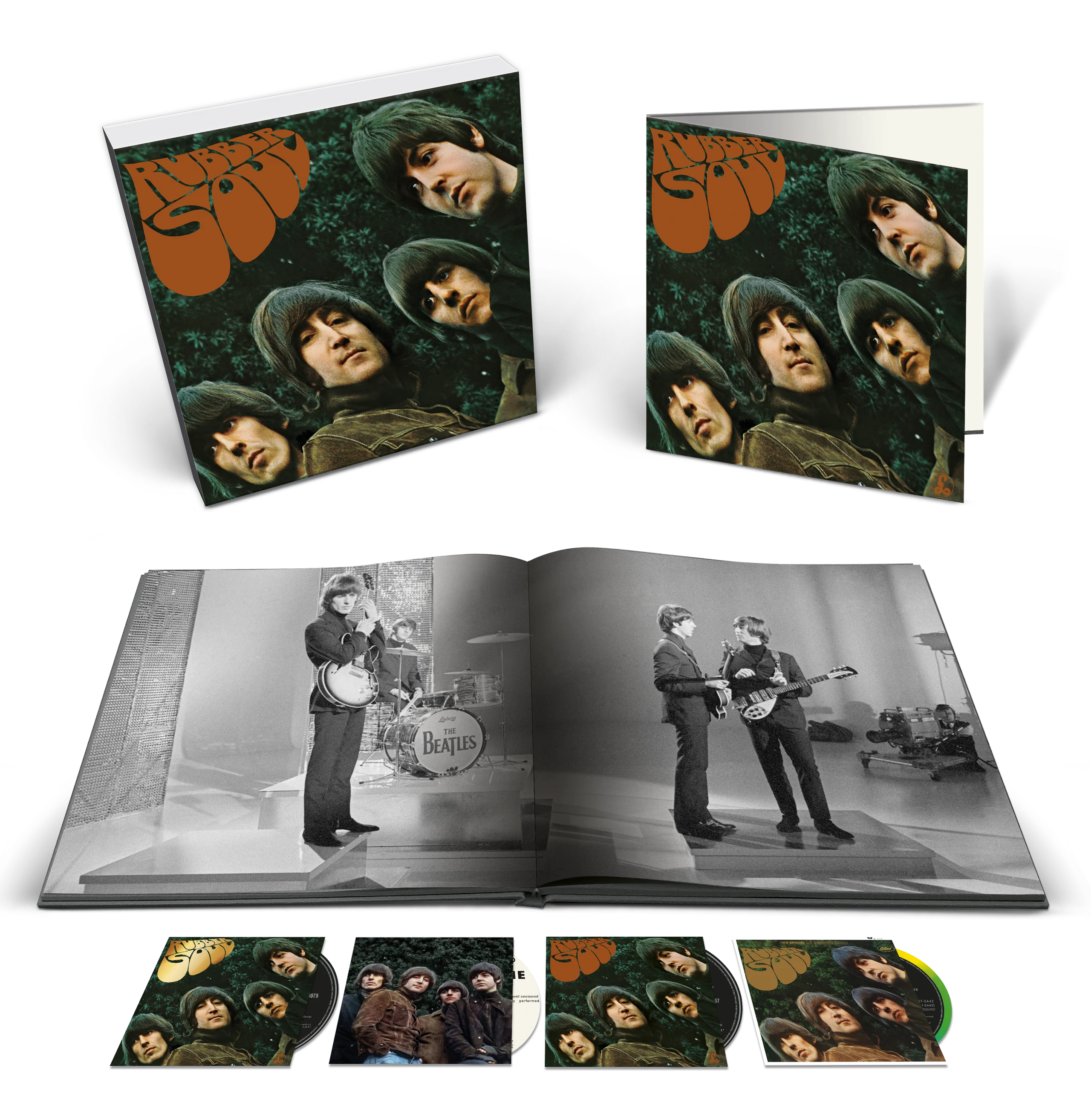 The BEATLES 'RUBBER Soul' 4CD Super Deluxe Box Set with 88-Page Book