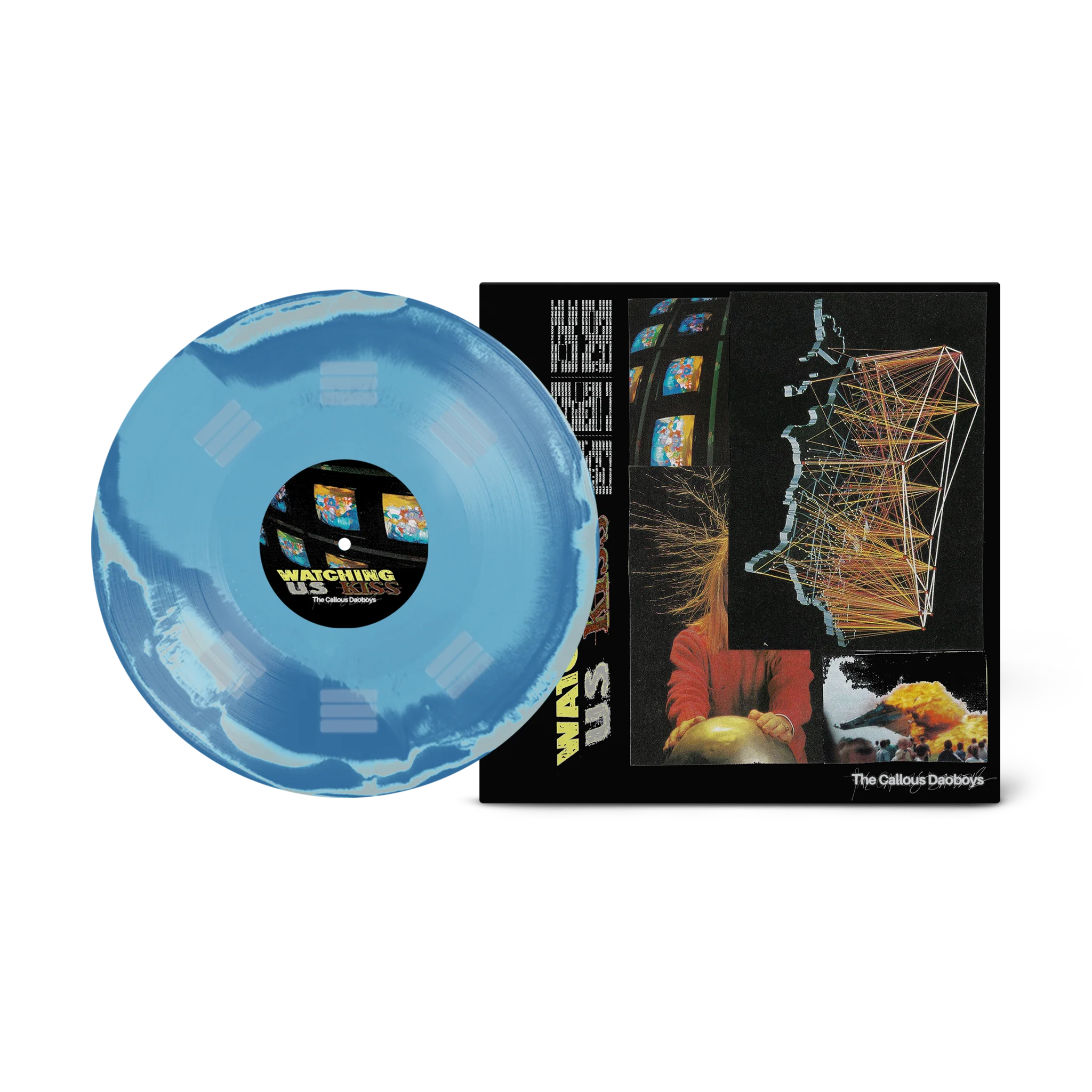 THE CALLOUS DAOBOYS ‘GIGANTIC PARASITE TONGUE/WATCHING US KISS’ 10" (Exclusive – Limited to 200, Frostbite Glass Vinyl)