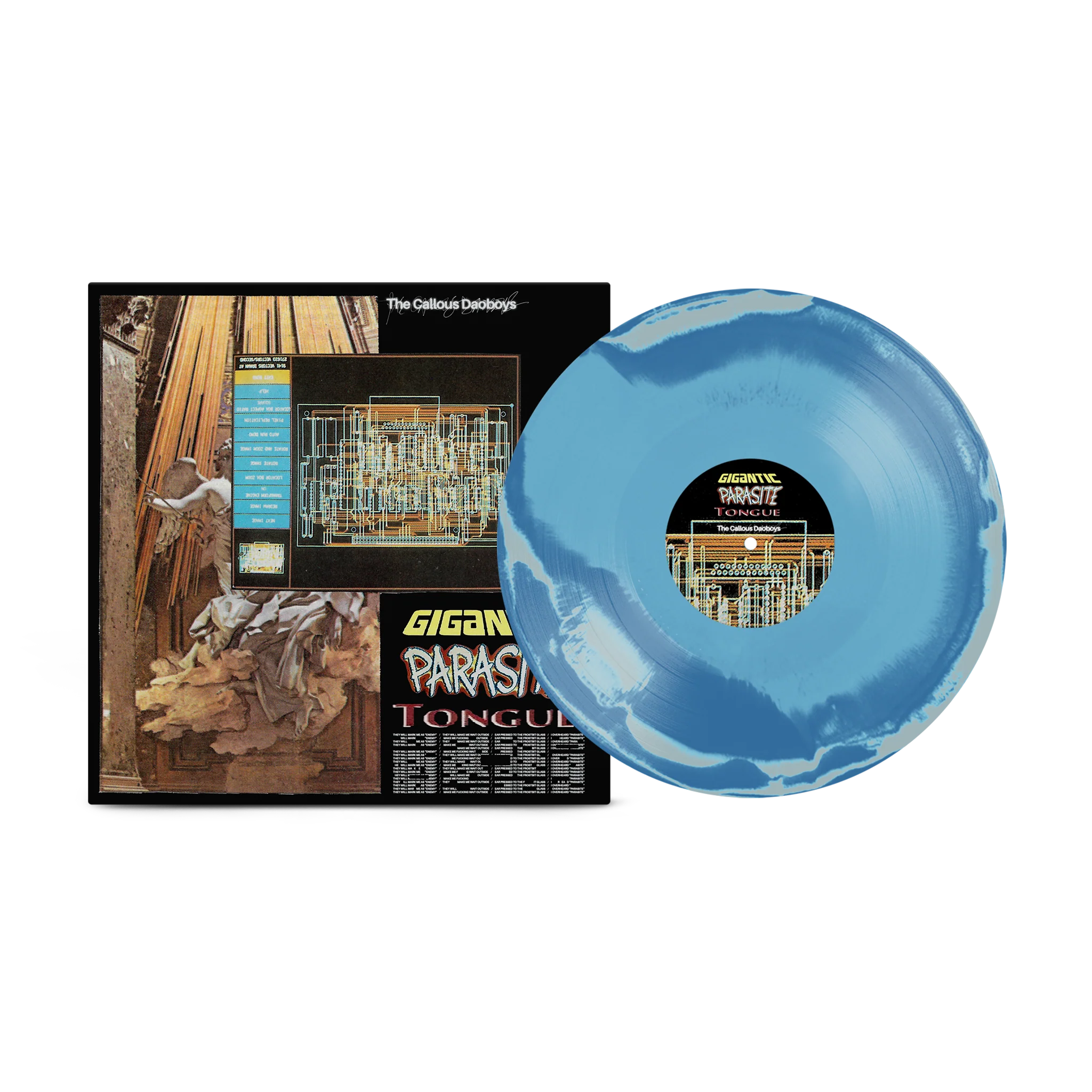 THE CALLOUS DAOBOYS ‘GIGANTIC PARASITE TONGUE/WATCHING US KISS’ 10" (Exclusive – Limited to 200, Frostbite Glass Vinyl)