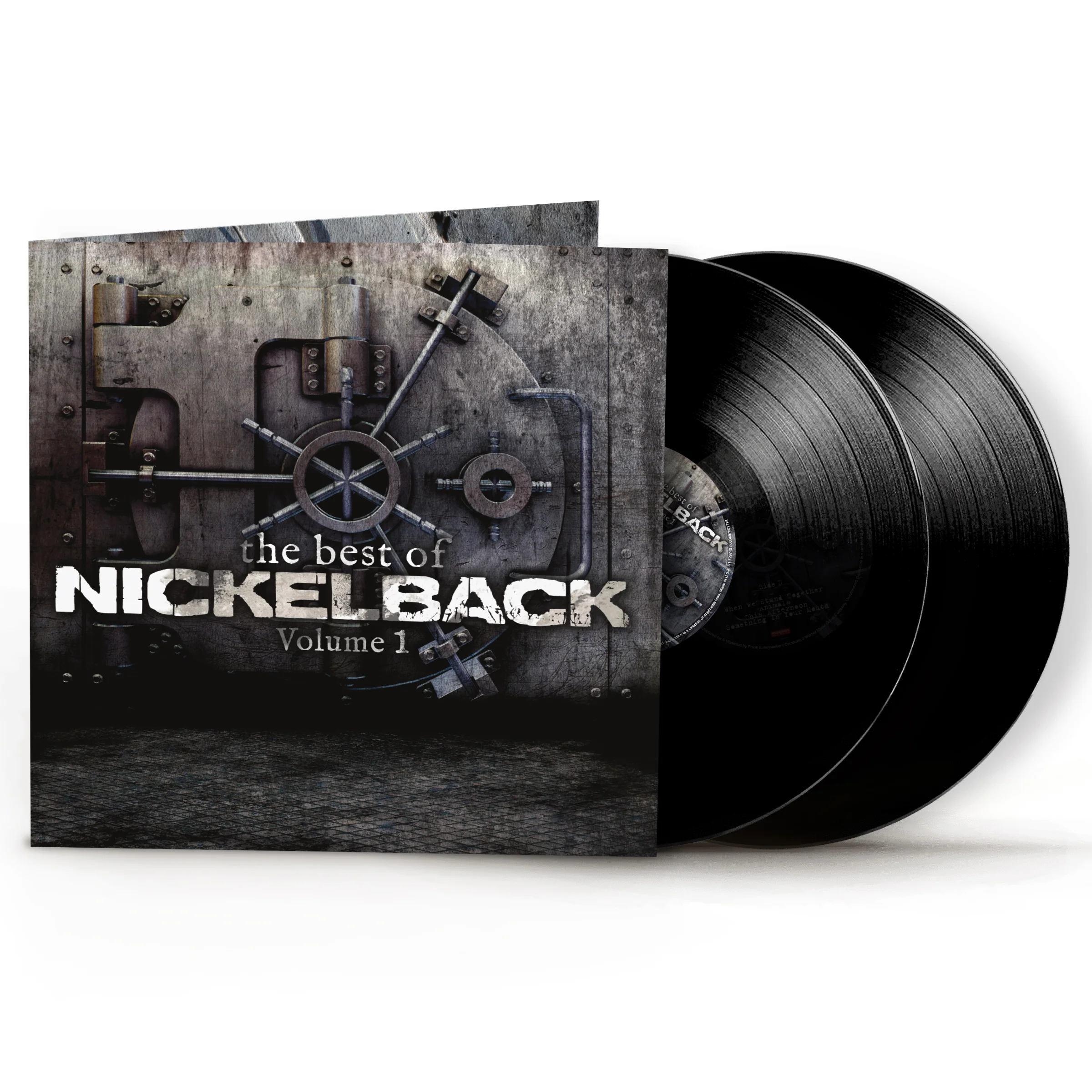 NICKELBACK 'THE BEST OF NICKELBACK VOL. 1' Black Vinyl 2LP
