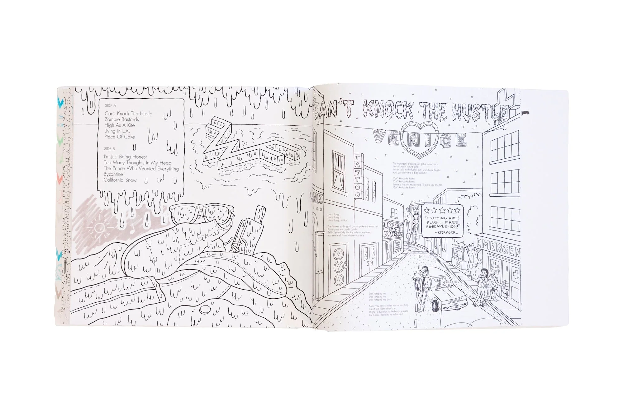 WEEZER《COLORING BOOK SET》6LP 套装（彩胶）