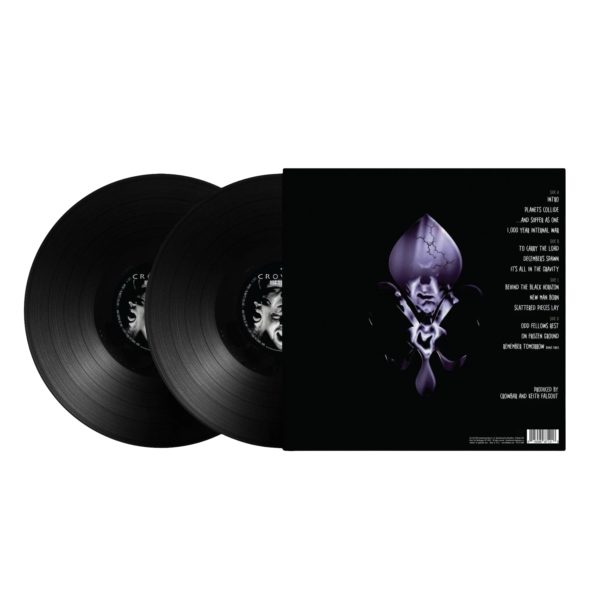 Crowbar Odd Fellows Rest Double Black Vinyl LP
