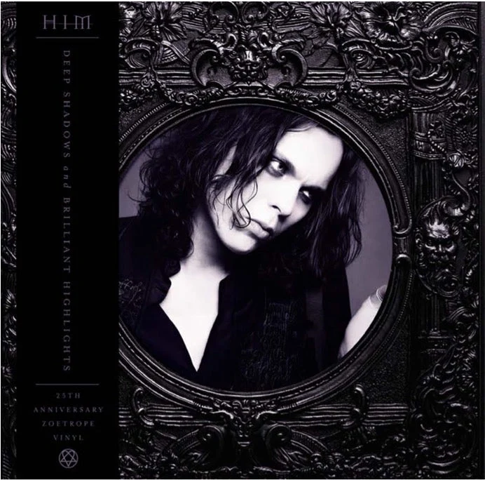 HIM 'DEEP SHADOWS AND BRILLIANT HIGHLIGHTS' 25TH ANNIVERSARY LP（Zoetrope 黑胶）