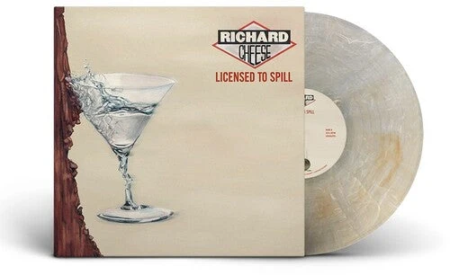 RICHARD CHEESE 'LICENSED TO SPILL' LP (Transparent Champagne Vinyl)