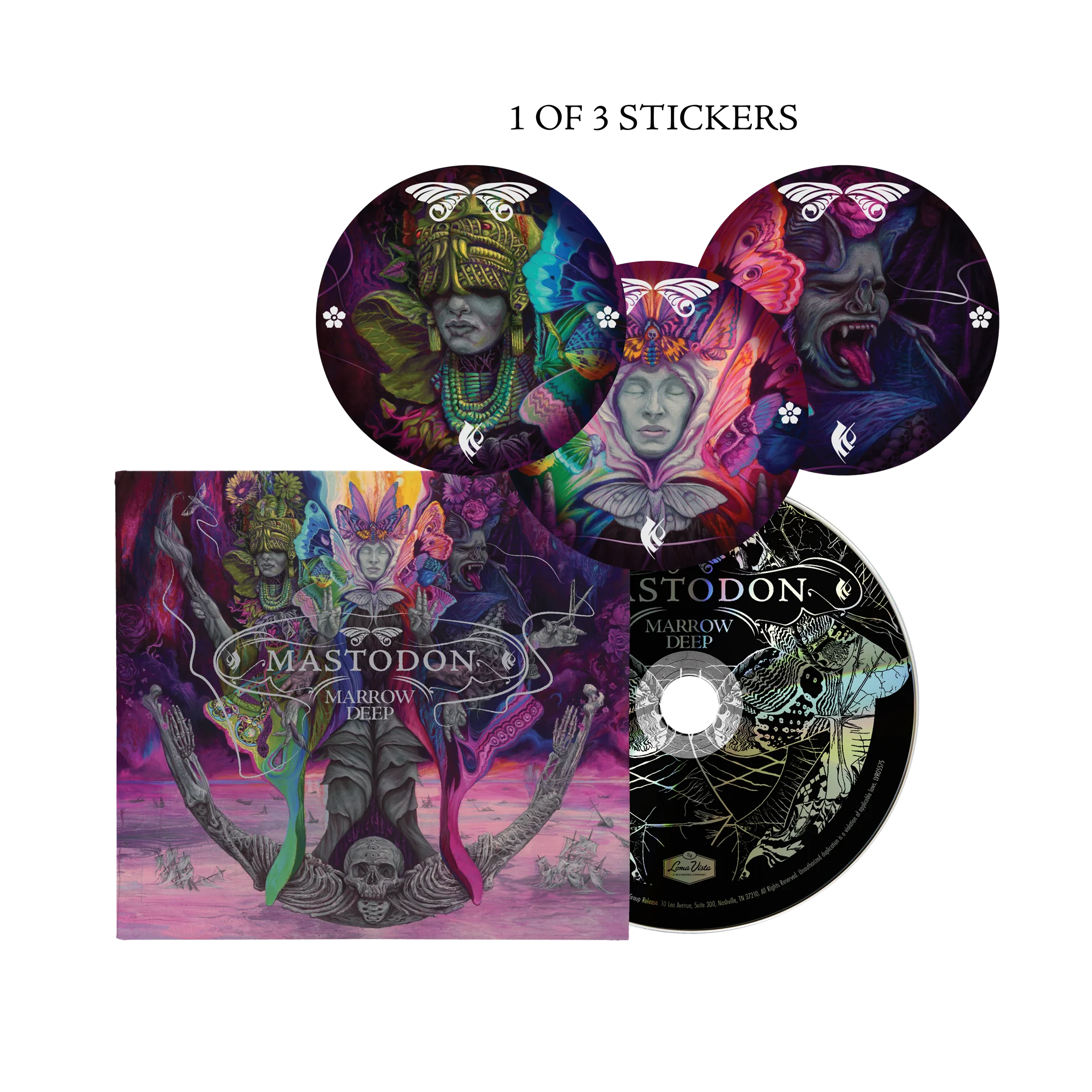 MASTODON 'MARROW DEEP' CD With Bonus Sticker