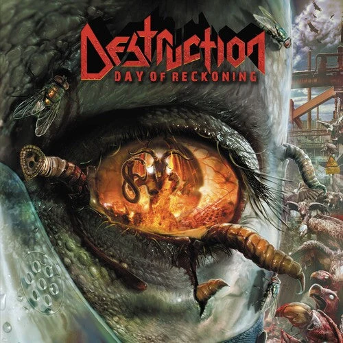 DESTRUCTION 'DAY OF RECKONING' LP Red Vinyl Thrash Metal Reissue