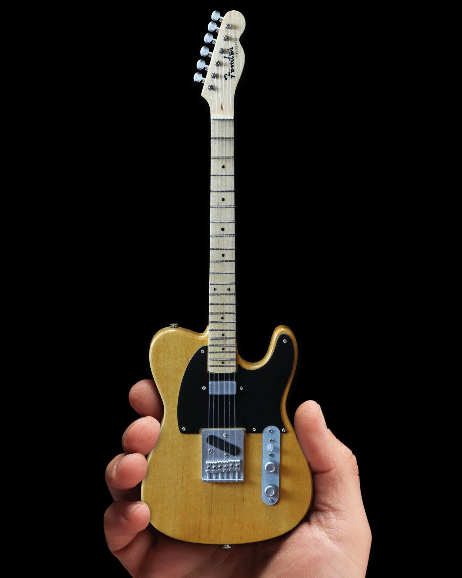 OFFICIALLY LICENSED MINIATURE BUTTERSCOTCH BLONDE FENDER™ TELECASTER™ GUITAR REPLICA
