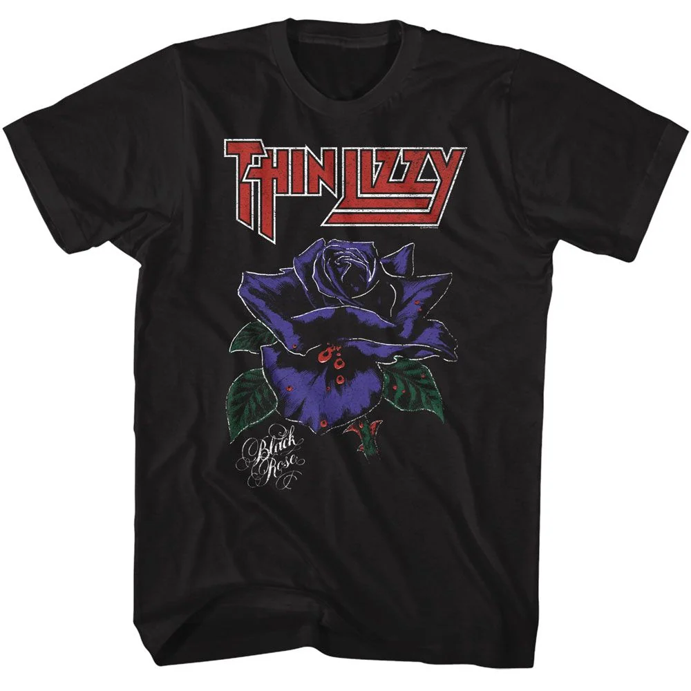 Thin Lizzy Black Rose Officially Licensed Adult Shirt