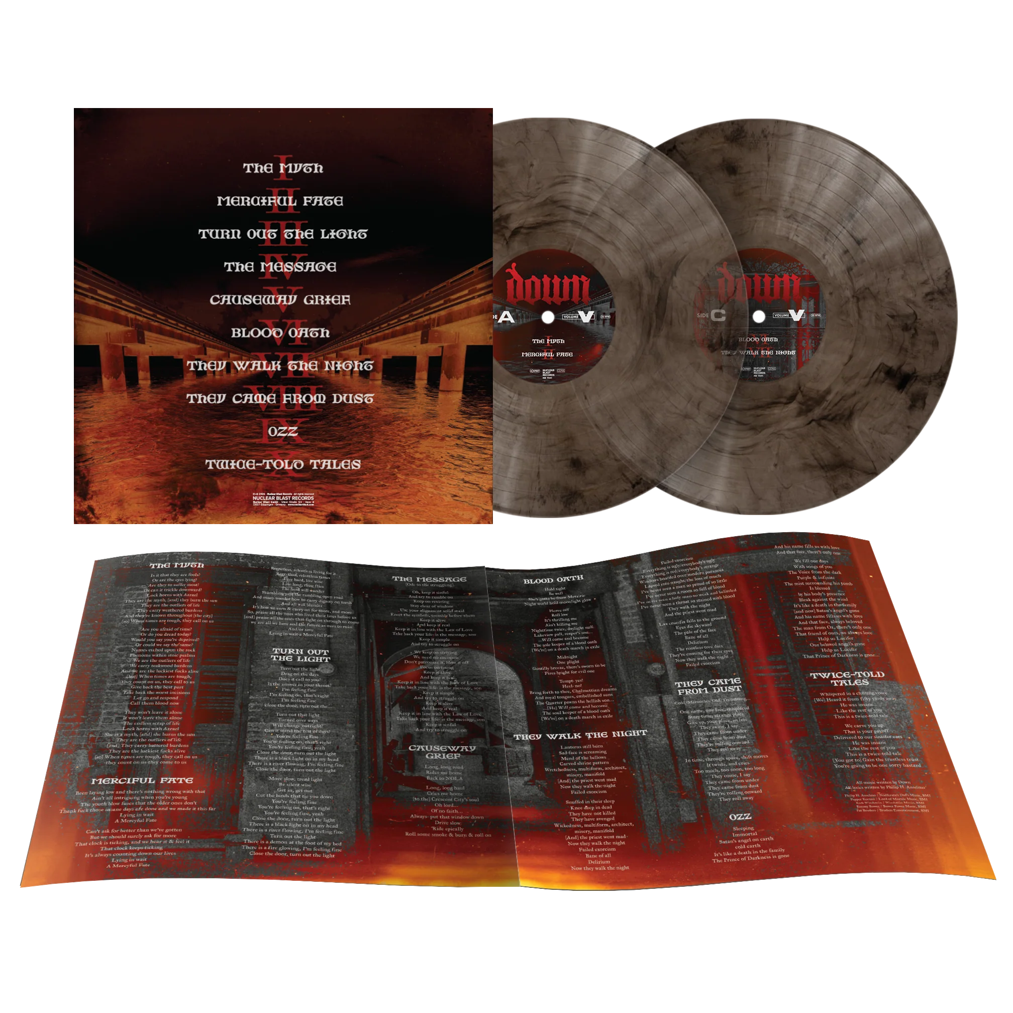 DOWN ‘VOLUME V’ 2LP (Exclusive – Limited to 500, Smoke Vinyl)
