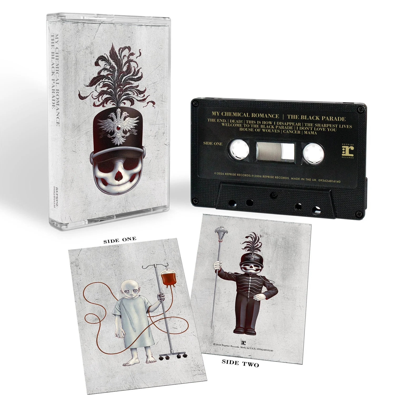 MY CHEMICAL ROMANCE 'THE BLACK PARADE' 20TH ANNIVERSARY EDITION CASSETTE