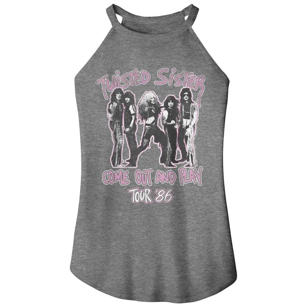 TWISTED SISTER - Come Out and Play LADIES Rocker Tank for Ladies