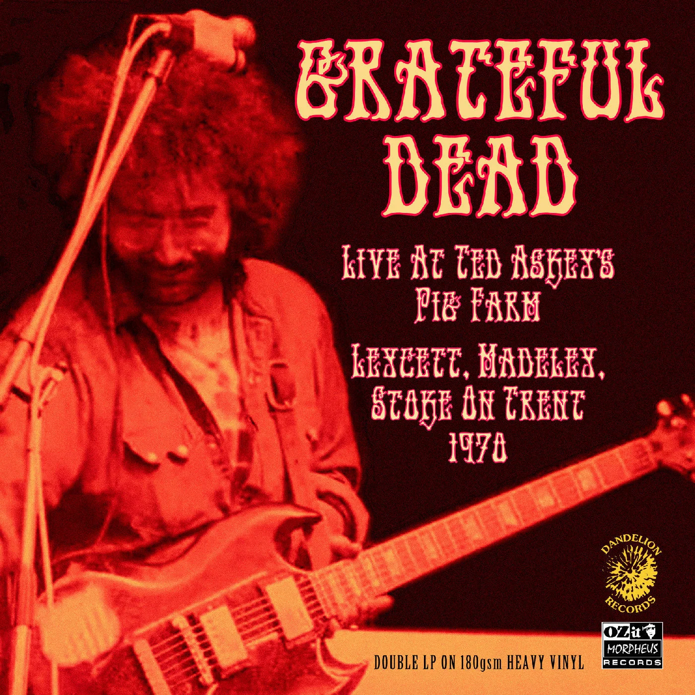 GRATEFUL Dead 'Live at Ted Askey's Pig Farm 1970' 2LP Black Vinyl