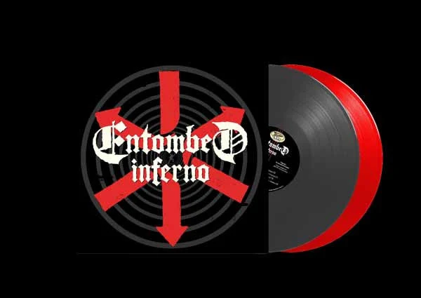 ENTOMBED INFERNO 2LP Charcoal/Red Vinyl Remastered Edition
