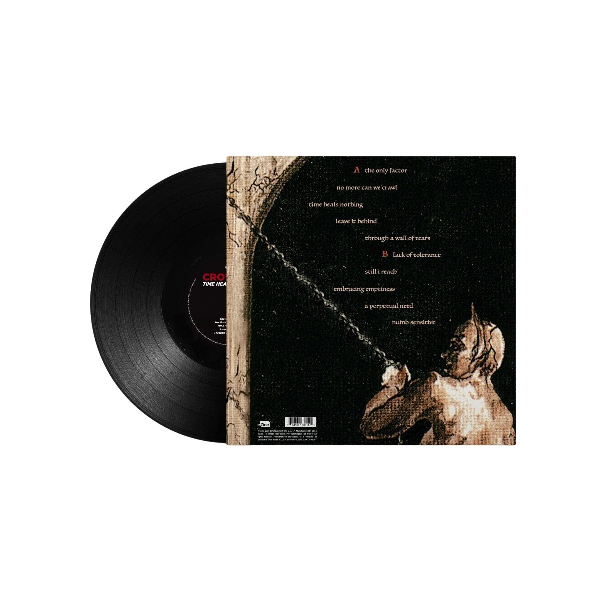 Crowbar Time Heals Nothing LP, 140G Black Vinyl