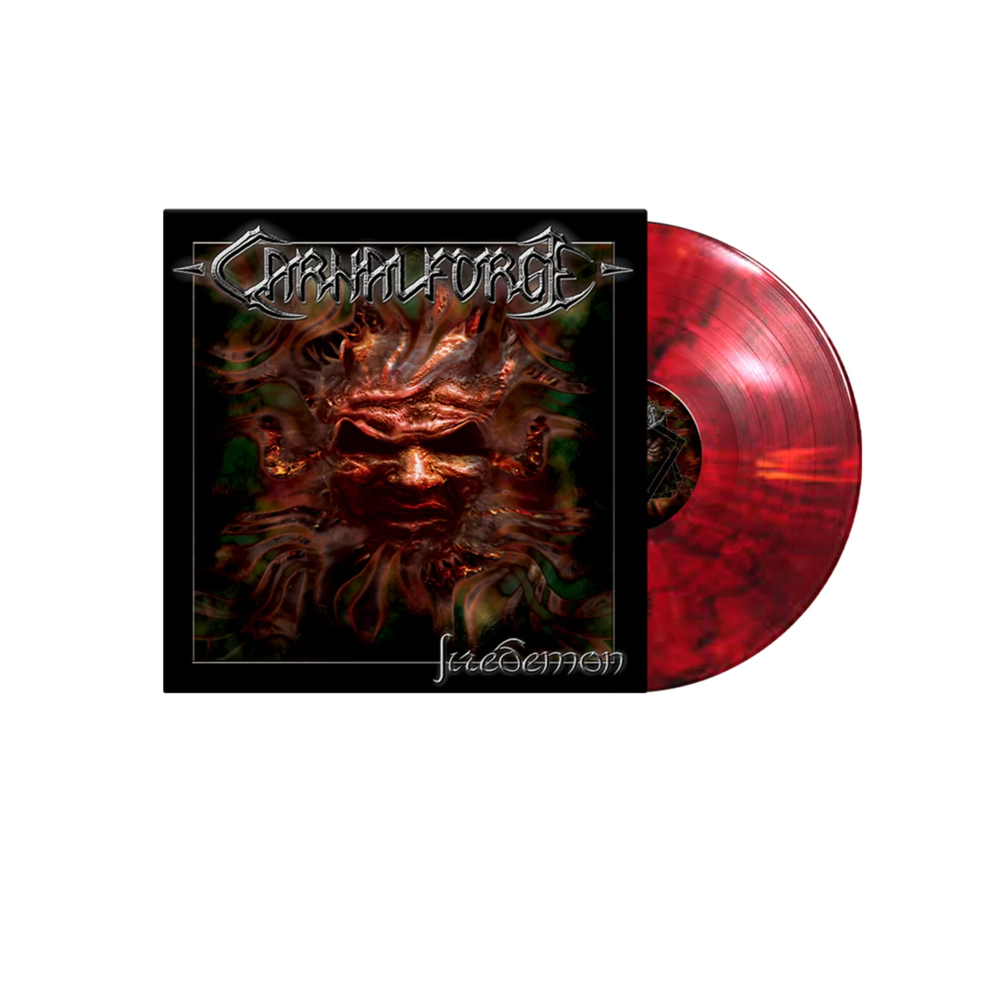 CARNAL FORGE 'FIREDEMON' Pure Torture Red Vinyl LP