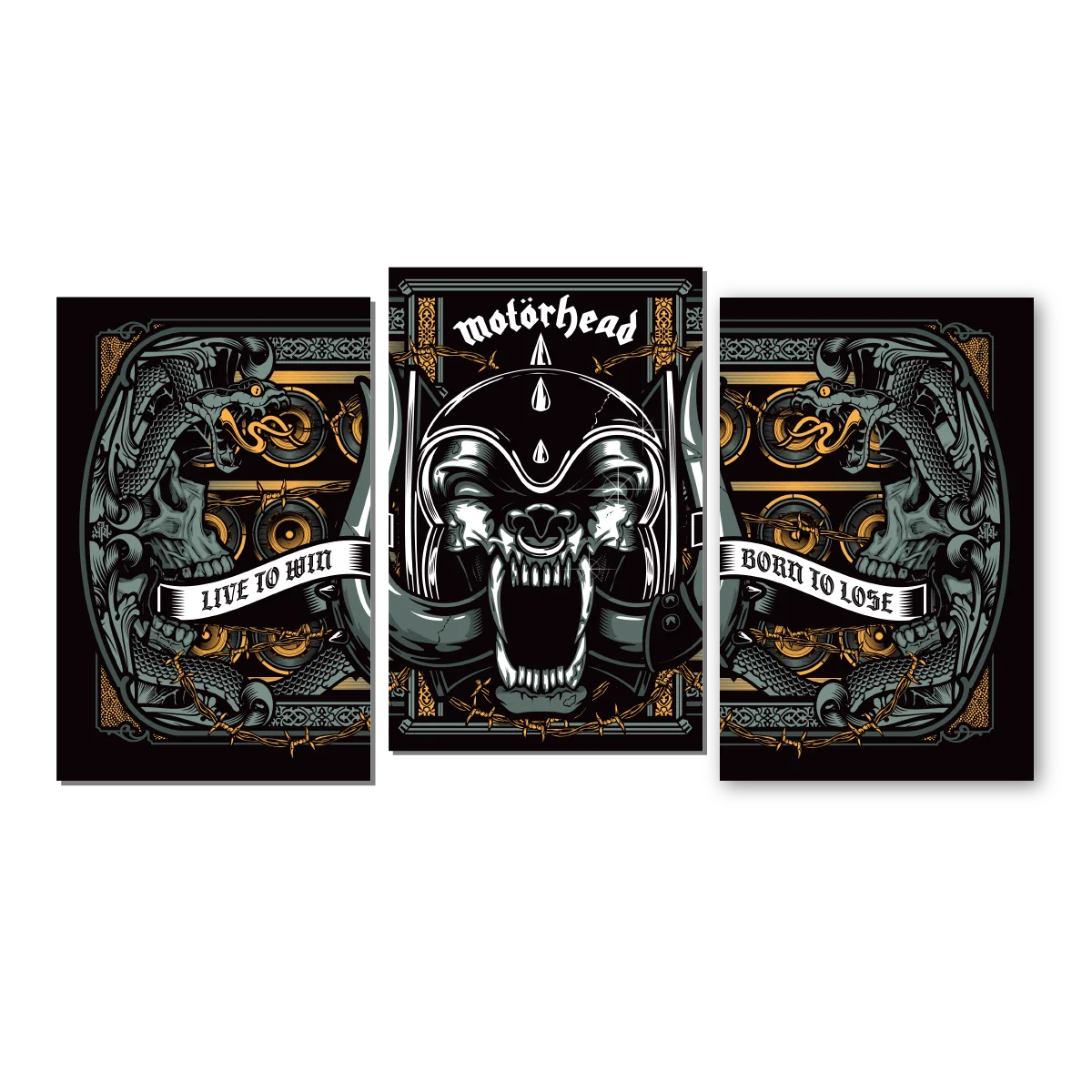 NO REMORSE: THE ILLUSTRATED TRUE STORIES OF LEMMY KILMISTER AND MOTÖRHEAD - DELUXE EDITION