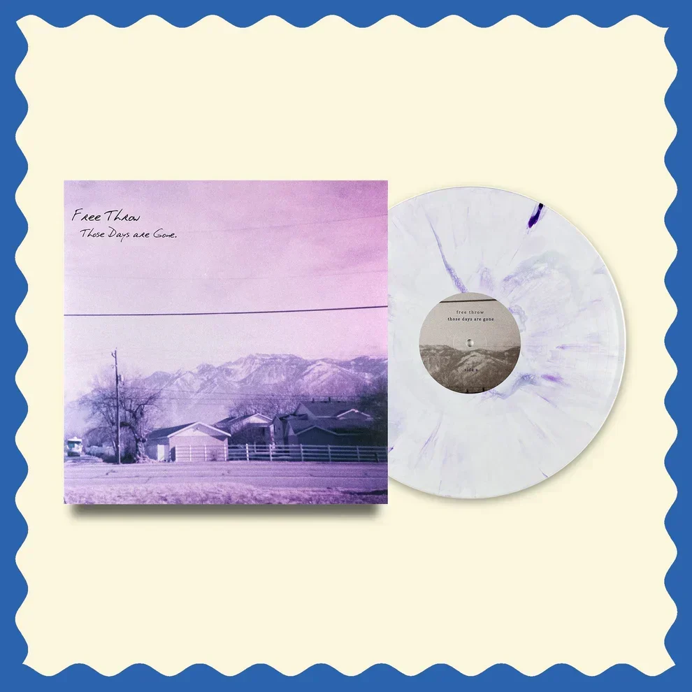 FREE THROW ‘THOSE DAYS ARE GONE’ LP (Fun Dip Vinyl)