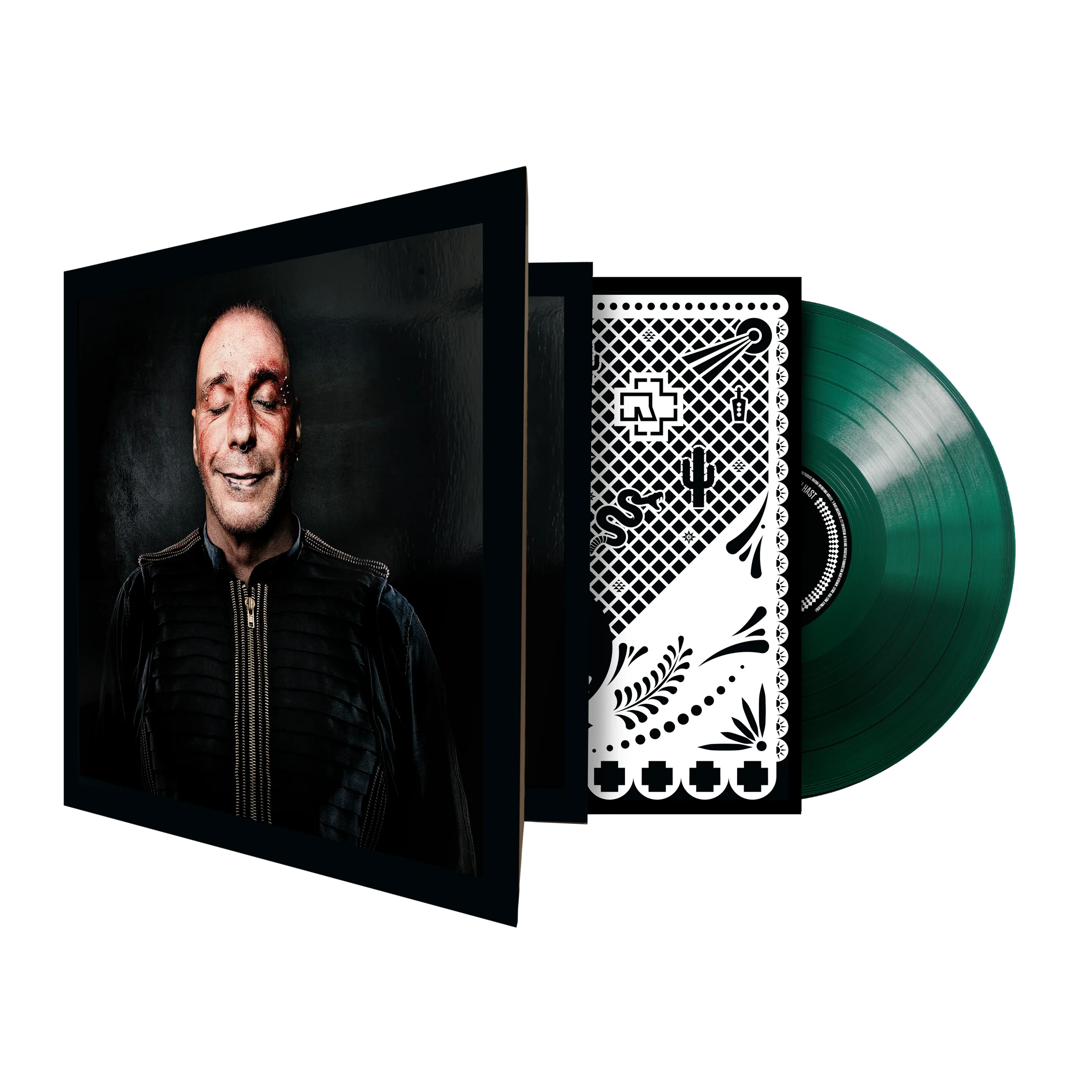 RAMMSTEIN 'LIVE IN MEXICO CITY' 4LP (Red/Green/White Vinyl)