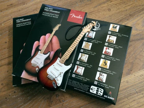 6" FENDER 50s Blonde Telecaster Guitar Holiday Ornament BLONDE TELECASTER GUITAR HOLIDAY ORNAMENT