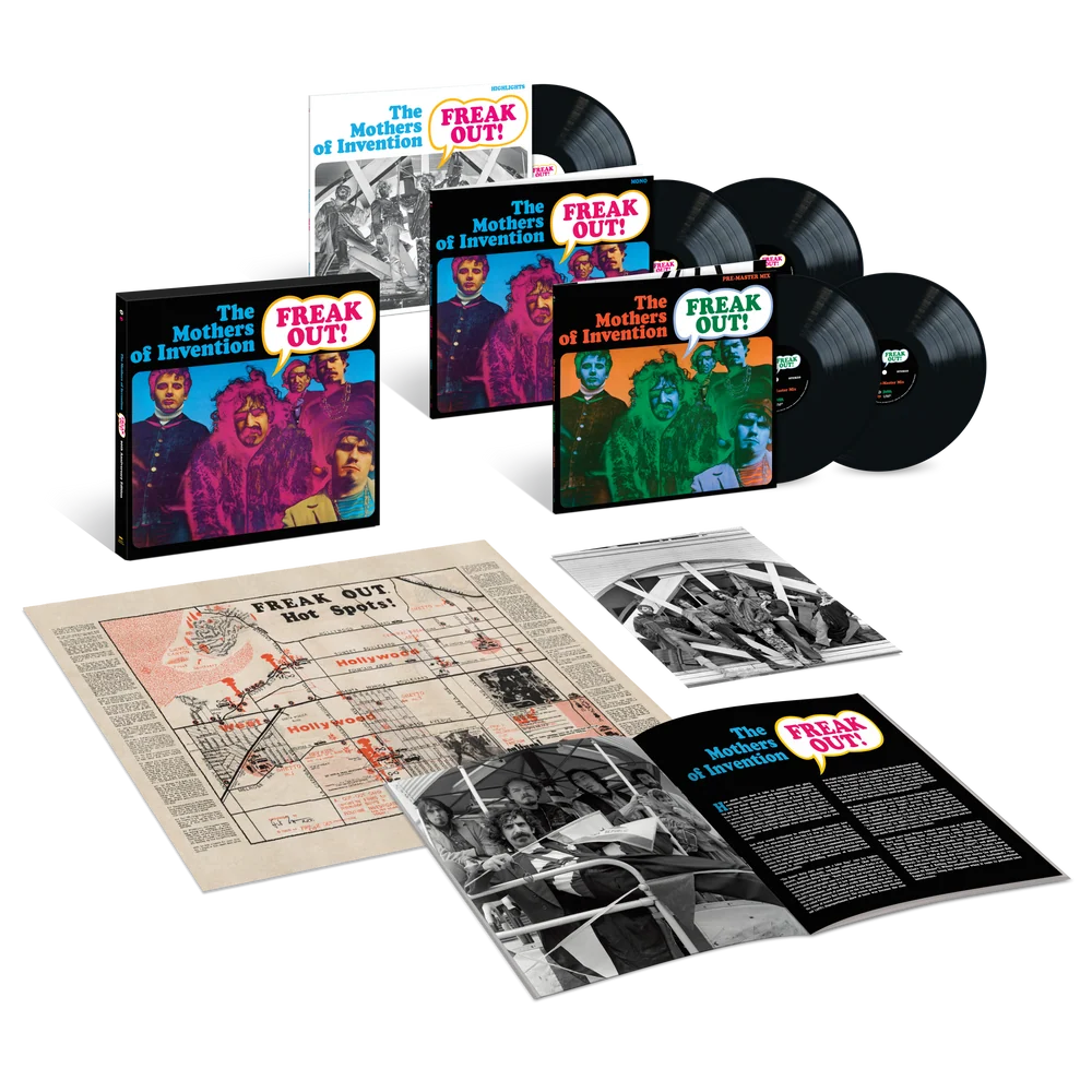 FRANK ZAPPA/THE MOTHERS OF INVENTION 'FREAK OUT' 5LP BOX SET