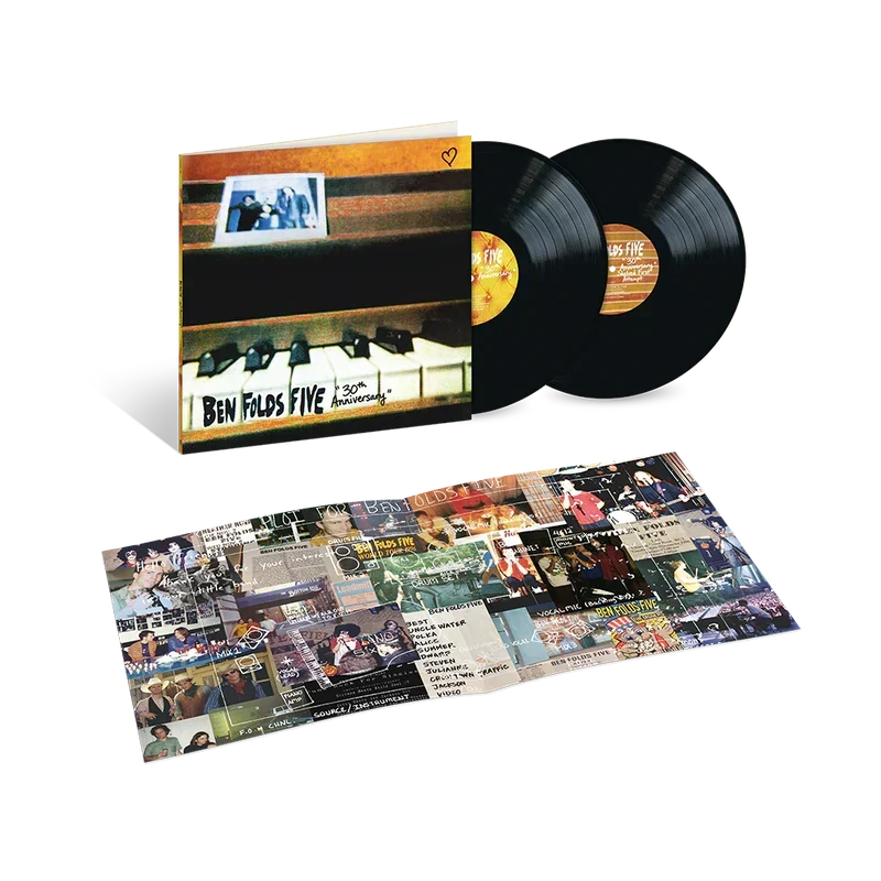 Ben Folds Five Self-Titled Black Vinyl 2LP 30th Anniversary Edition