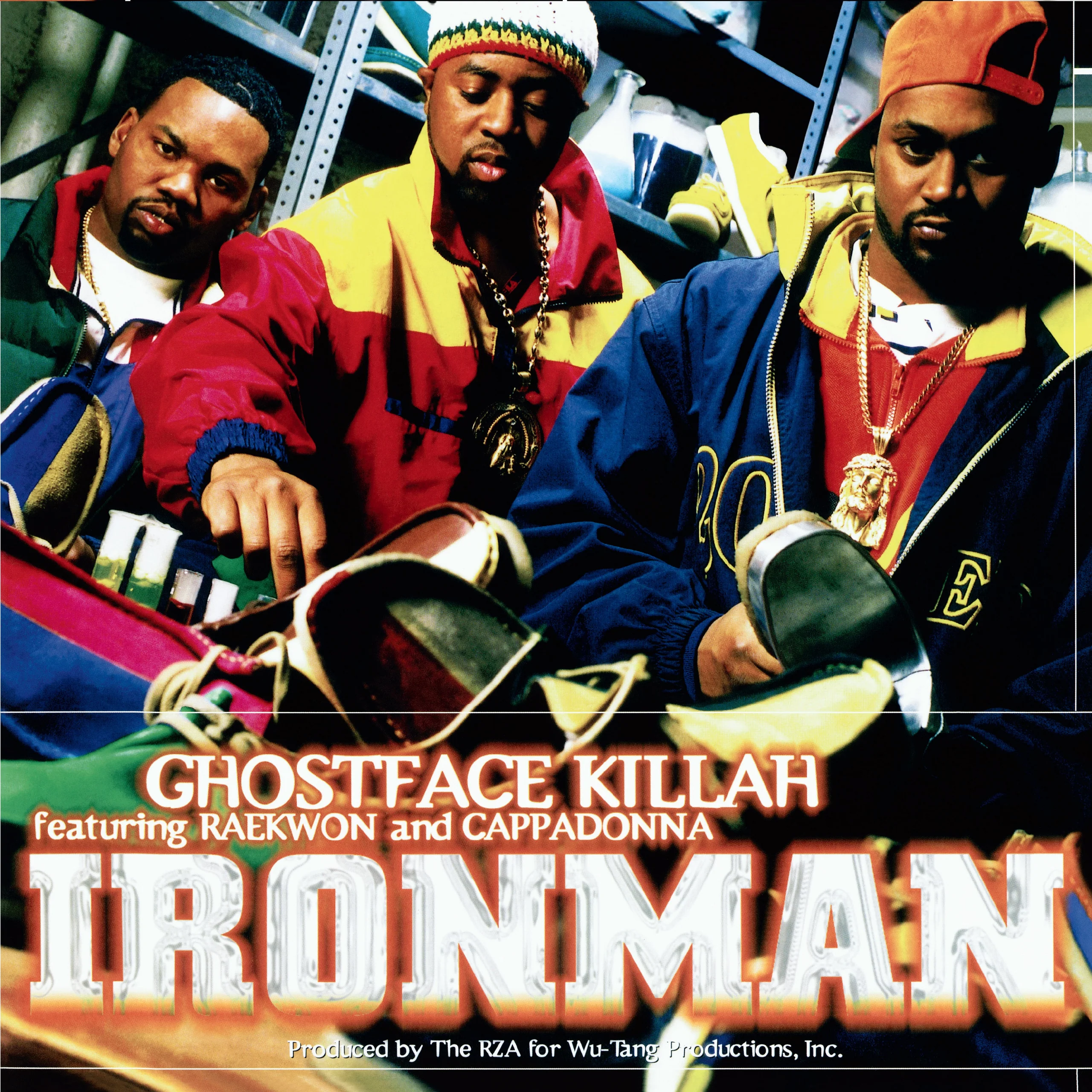 GHOSTFACE KILLAH 'IRONMAN' Black Vinyl 2LP