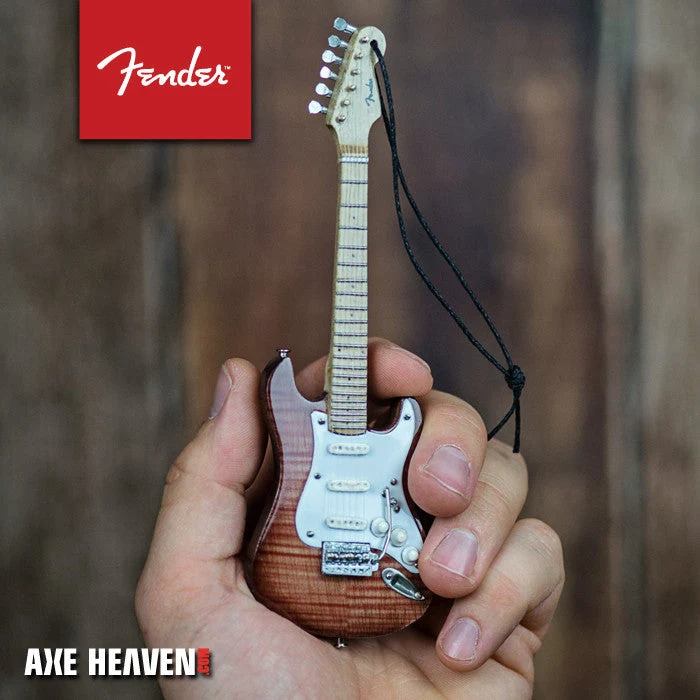 Officially Licensed 6 Inch '50s Stratocaster Holiday Ornament FENDER SELECT STRATOCASTER GUITAR HOLIDAY ORNAMENT