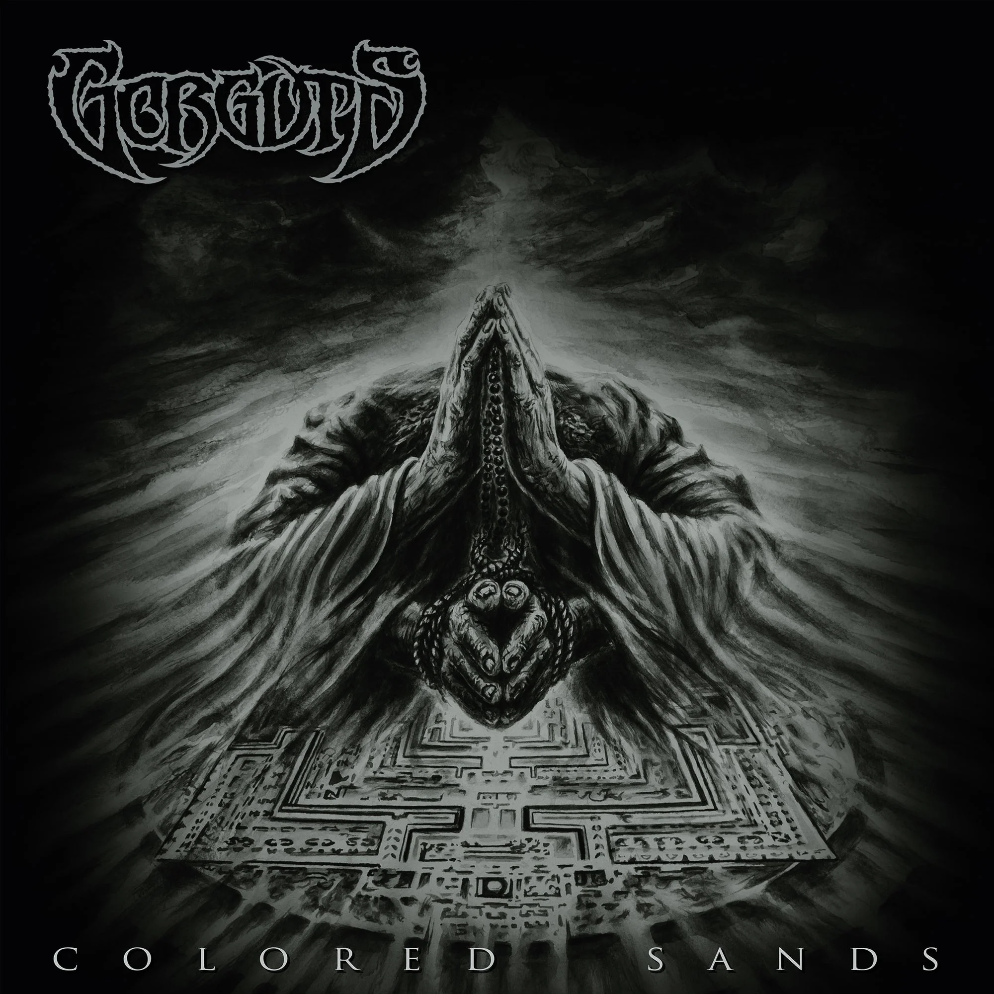 GORGUTS 'COLORED SANDS' Clear/Transparent Green Marble Vinyl 2LP