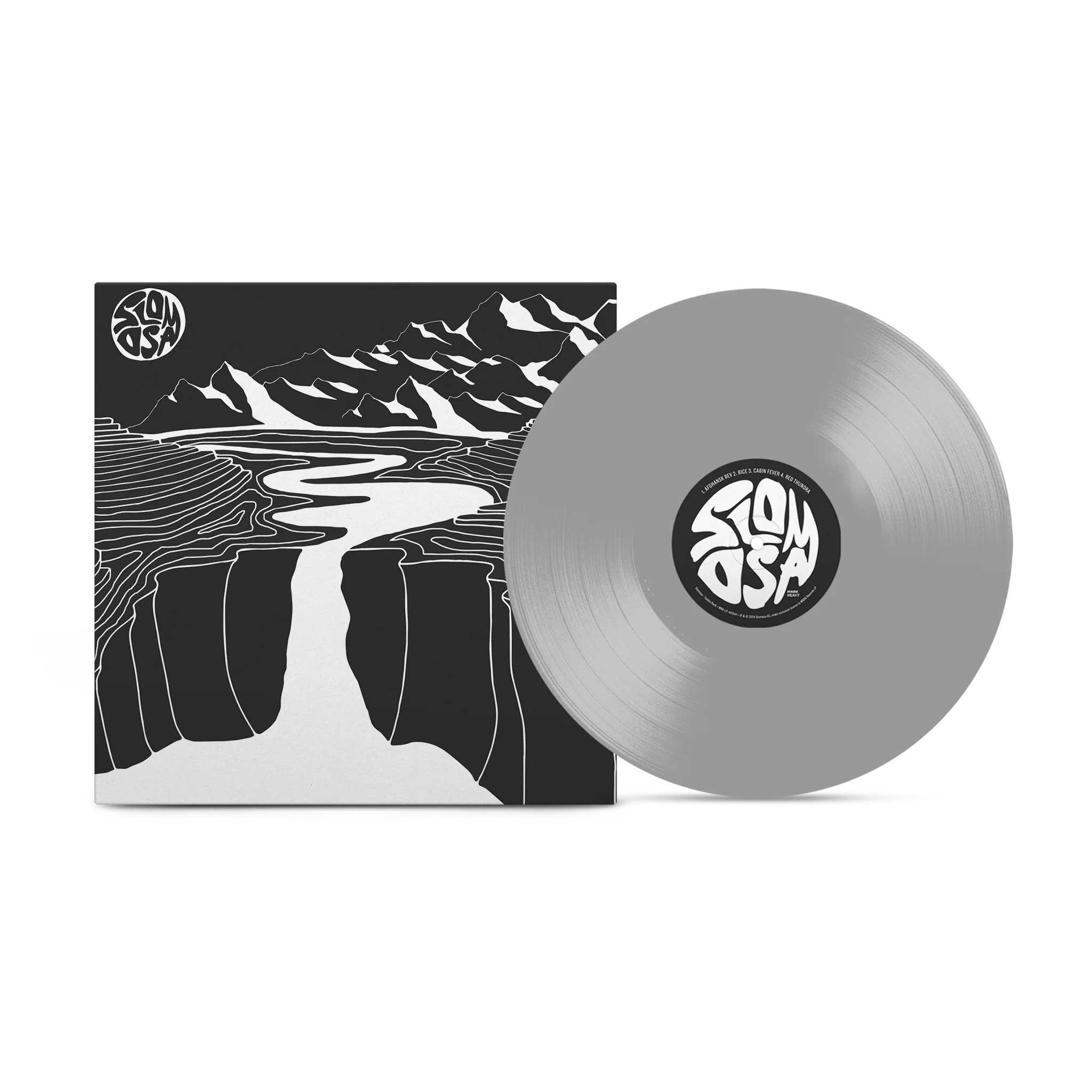 SLOMOSA 'TUNDRA ROCK' LP on Clear Smoke Vinyl