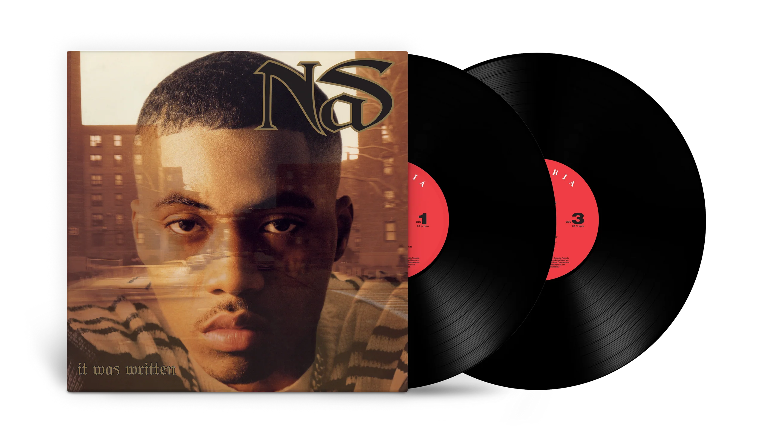 NAS 'IT WAS WRITTEN' 2LP (Black Vinyl)