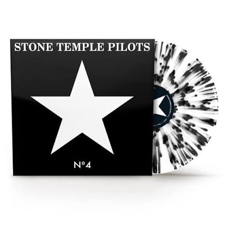 No.4 LP by Stone TEMPLE PILOTS on Black/White Splatter Vinyl