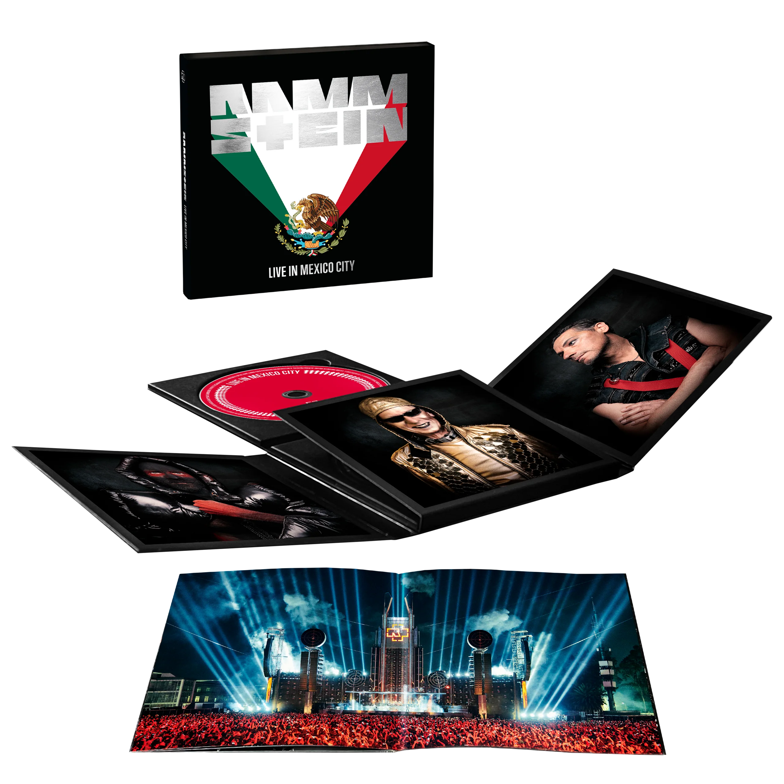 RAMMSTEIN 'LIVE IN MEXICO CITY' 2CD + BLU-RAY