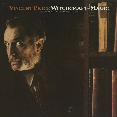 VINCENT PRICE 'WITCHCRAFT-MAGIC - AN ADVENTURE IN DEMONOLOGY' 2LP (Flickering Orange Flame Vinyl)