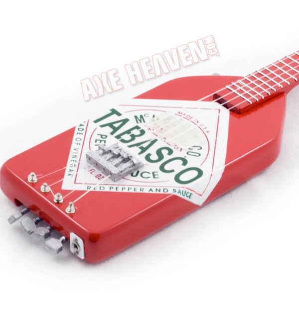 OFFICIALLY Michael Anthony Tabasco Bass Mini Guitar Replica LICENSED MICHAEL ANTHONY TABASCO GUITAR REPLICA