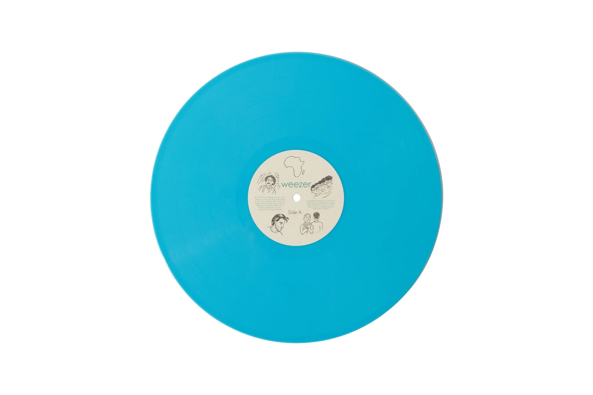 WEEZER《COLORING BOOK SET》6LP 套装（彩胶）