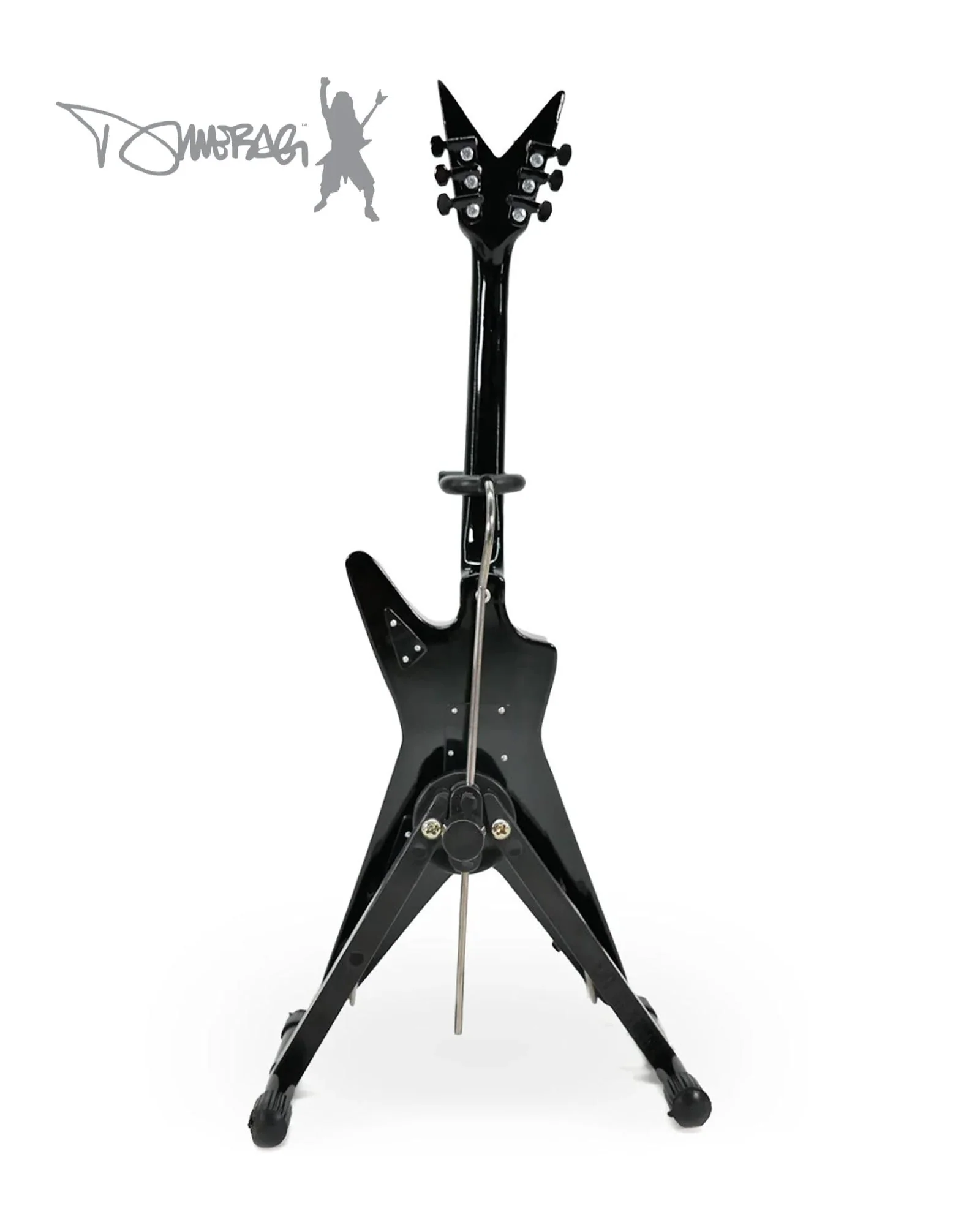 LICENSED DIMEBAG DARRELL SIGNATURE LIGHTNING BOLT MINIATURE GUITAR REPLICA