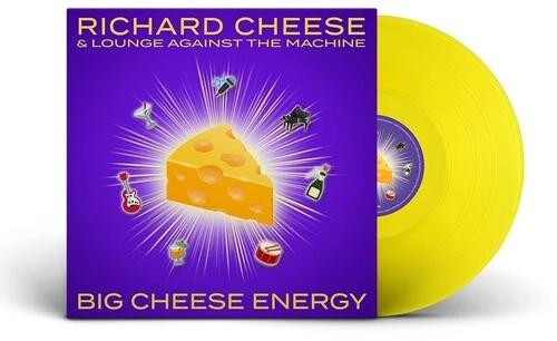 RICHARD CHEESE 'BIG CHEESE ENERGY' LP（黄色黑胶唱片）
