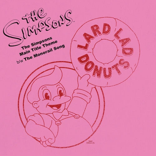 THE SIMPSONS 'MAIN TITLE THEME/THE MONORAIL SONG' 10" SINGLE